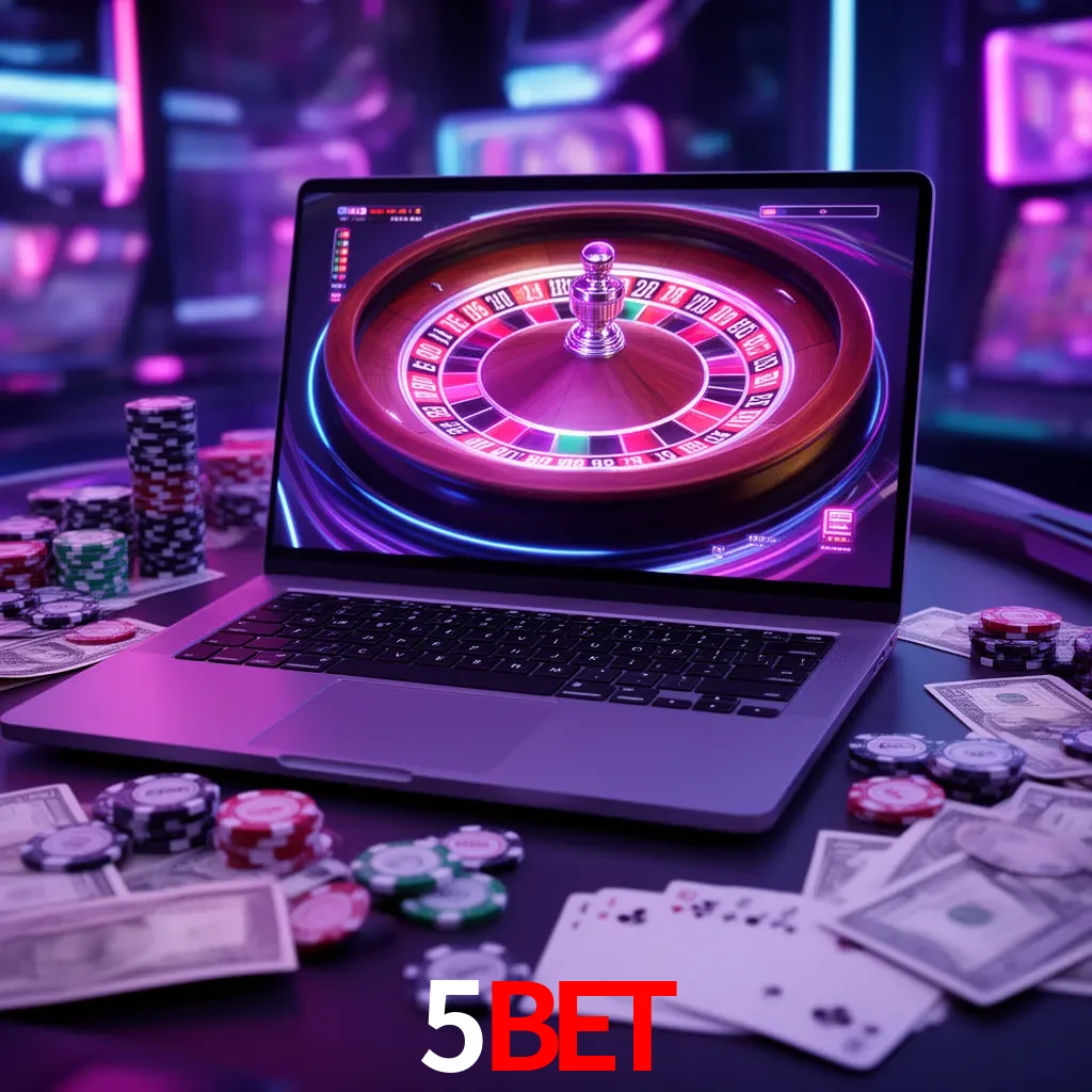 Centro móvil 5BET con casino, cajero, bonos, app y acceso de cuenta para México